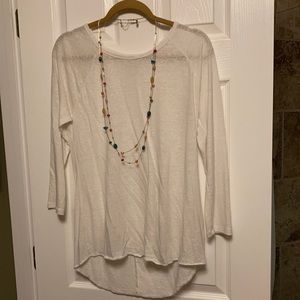 Linen blend old navy top